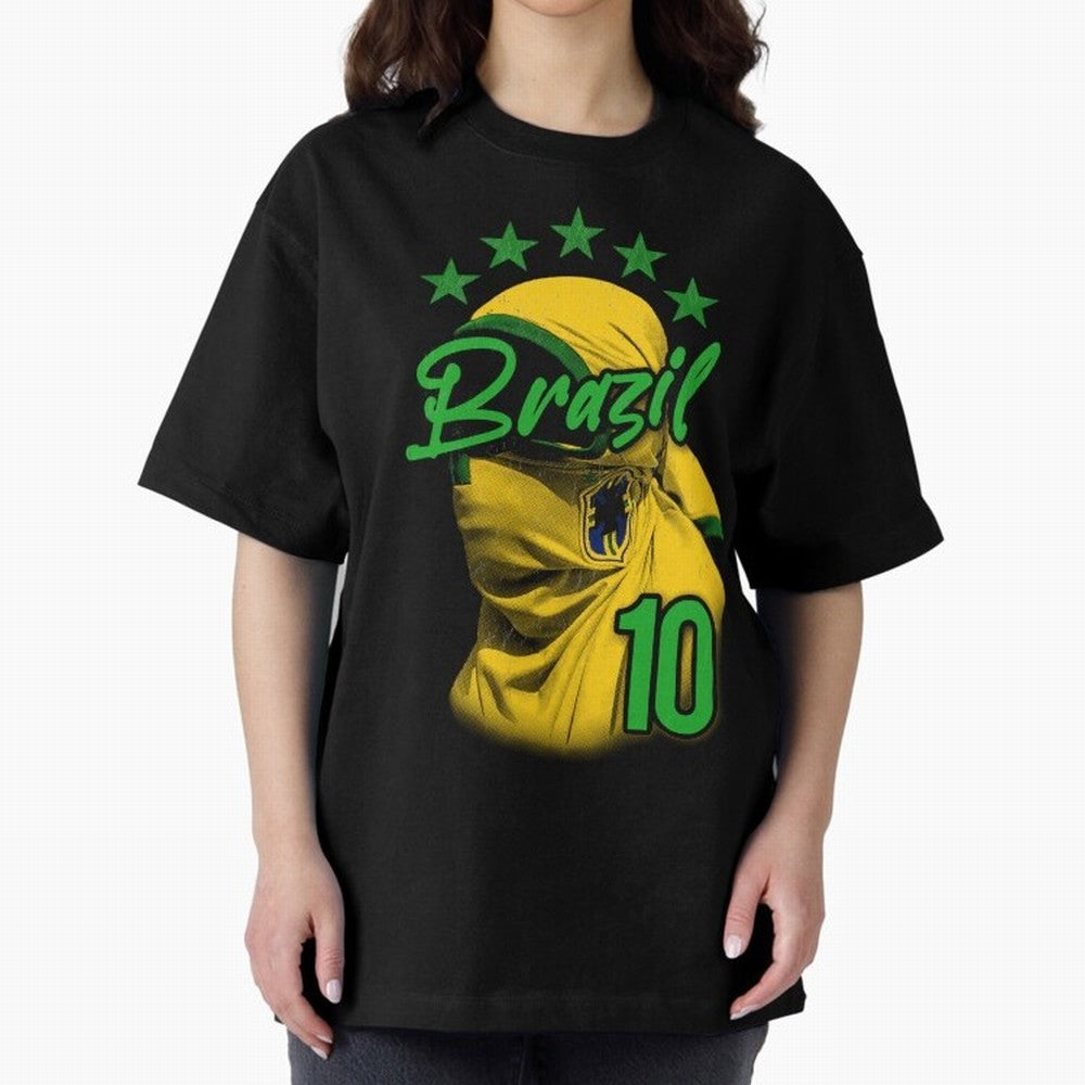 Design Brazil 10 Classic T-Shirt Get Ready for Match Day Hype around FIFA World Cup 2026, Neymar, France and Portugal, Football Festival Excitement, Trophy Ambitions, Country Rivalries and Star Player Buzz; Great for Supporters Who Love Legendary