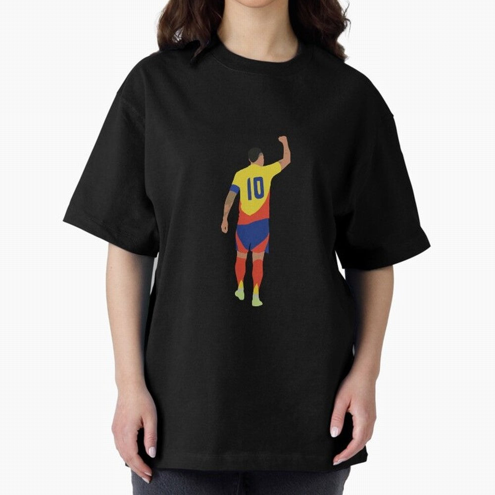 James Rodr¨ªguez Colombia Captain Classic T-Shirt Show Match Day Excitement for FIFA World Cup 2026 Inspired by Neymar, Brazil, Portugal and Argentina Energy, Worldwide Fan Energy, Dramatic Goals, Stadium Lights and Championship Celebrations; Great