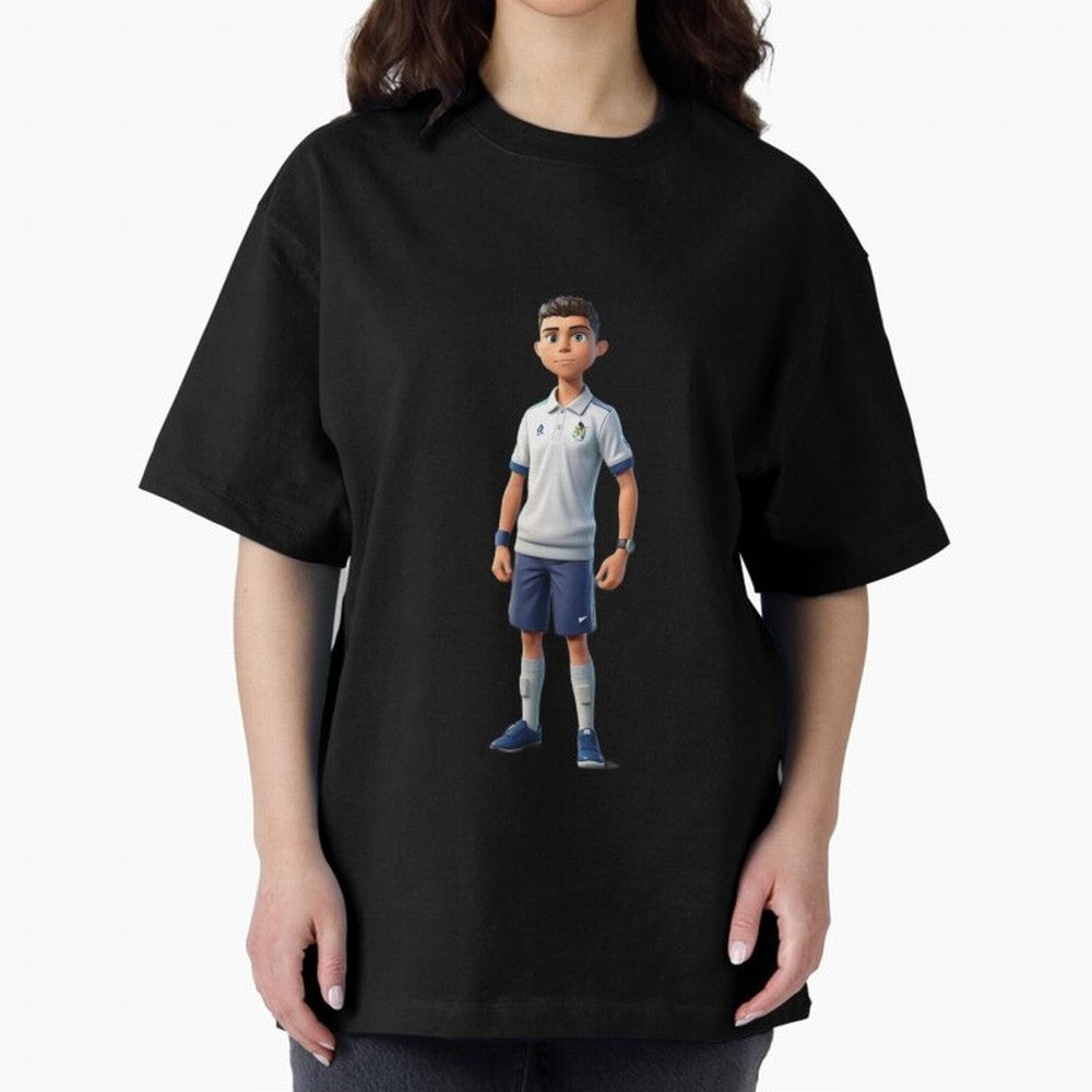 Amimated of Cristiano Ronaldo Classic T-Shirt Cheer through Every Moment of FIFA World Cup 2026 Group Stage Spirit, Inspired by Brazil, Mbappe and Neymar, Retro Football Energy, Iconic Rivalries, Trophy Chase Drama and Stadium Atmosphere; Perfect