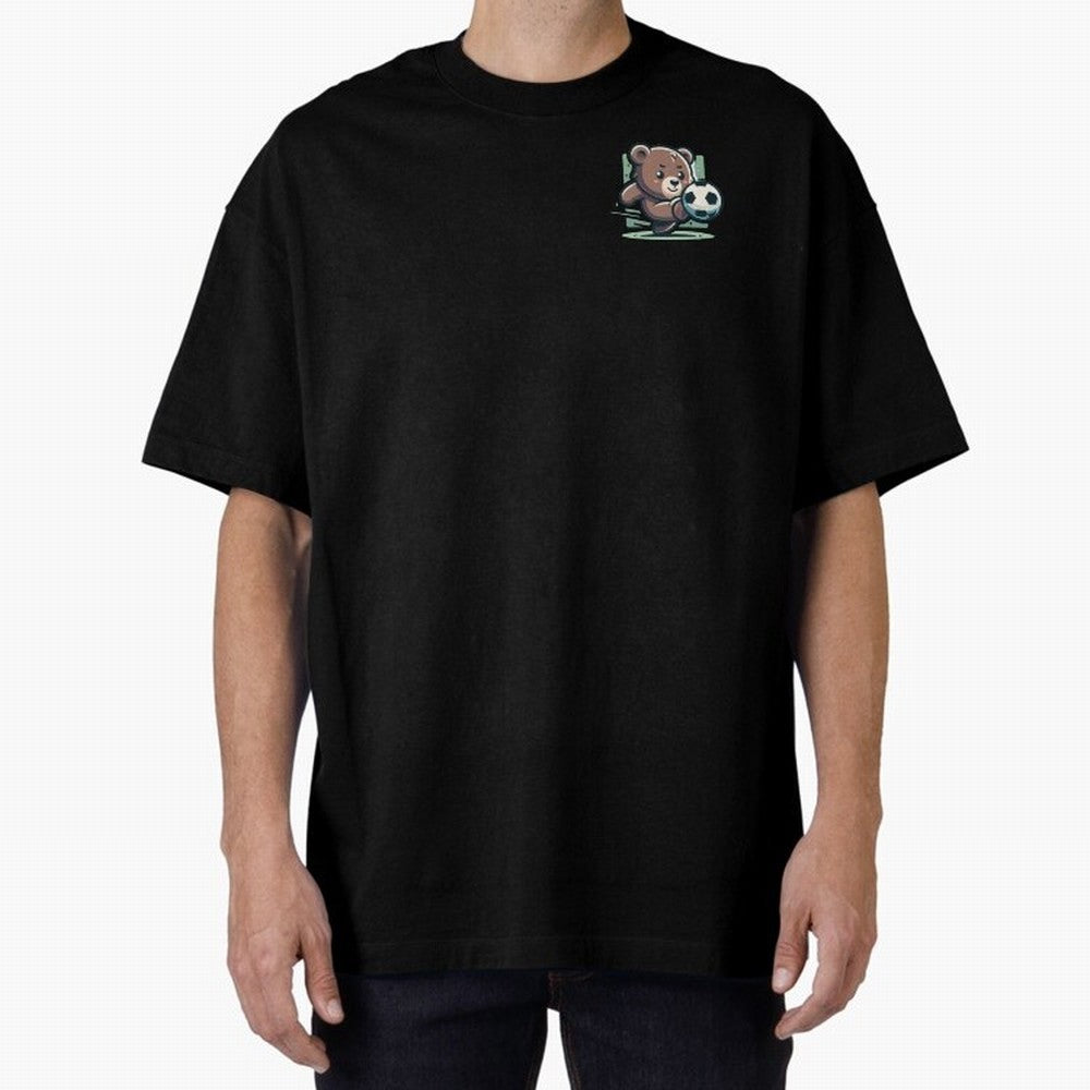 Football Bear Classic T-Shirt Carry the Dream of FIFA World Cup 2026 for Fans of Messi, CR7 and Mbappe and England, France and Netherlands, Bringing Worldwide Fan Energy, Dramatic Goals, Stadium Lights and Championship Celebrations; Ideal for