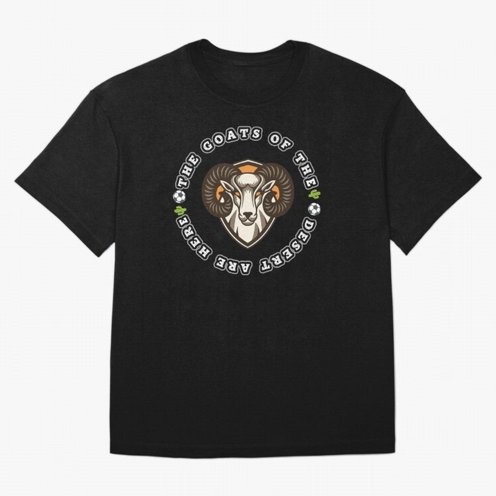 THE GOATS OF THE DESERT SAUDI PRO LEAGUE! Classic T-Shirt Support Global Football Passion for FIFA World Cup 2026 Group Stage, Highlighting Messi, Neymar and Mbappe, Argentina, Match Day Excitement, Supporter Culture, Golden Goals and Global