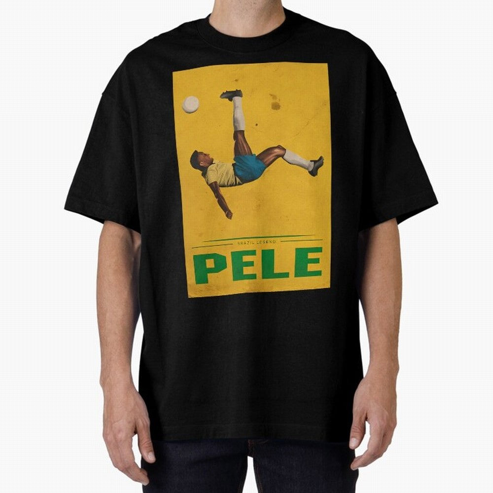 Pele Art Essential T-Shirt Celebrate Football Heritage in FIFA World Cup 2026 Centered on Messi and Cristiano Ronaldo, Argentina, France and Brazil Energy, Football Passion, Legendary Performances, Festival Vibes and Supporter Community; Ideal for