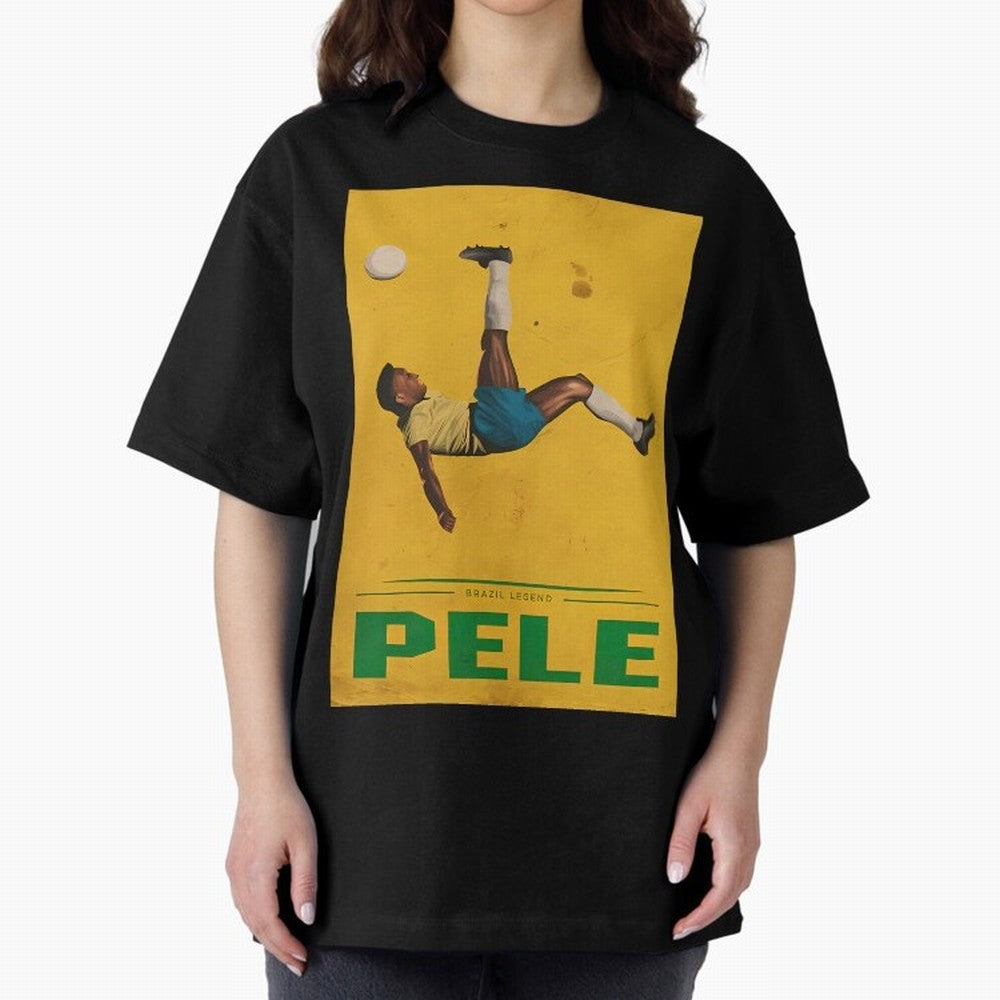 Pele Art Essential T-Shirt Celebrate Football Heritage in FIFA World Cup 2026 Centered on Messi and Cristiano Ronaldo, Argentina, France and Brazil Energy, Football Passion, Legendary Performances, Festival Vibes and Supporter Community; Ideal for