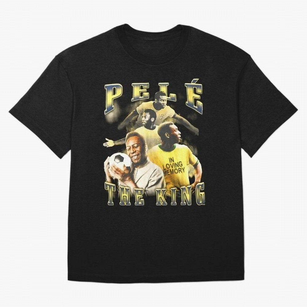 Pele Legend Essential T-Shirt Enjoy Global Football Passion for FIFA World Cup 2026 USA Canada Mexico, with Messi, France, Football Passion, Legendary Performances, Festival Vibes and Supporter Community; Built for Supporters Chasing Trophy Dreams,