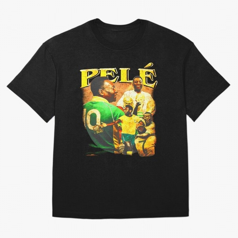 Pele The King Essential T-Shirt Upgrade Global Football Passion for FIFA World Cup 2026, Celebrating Haaland, Netherlands, Stadium Memories, Football Loyalty, International Chants and Championship Tradition; Perfect for People Who Love Argentina,