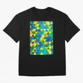 Geometric Brazil colors Classic T-Shirt Bring Global Tournament Vibes to Match Day Hype around FIFA World Cup 2026 USA Canada Mexico, Messi and Cristiano Ronaldo, Netherlands, Stadium Chants, National Pride, Trophy Dreams and Unforgettable Football