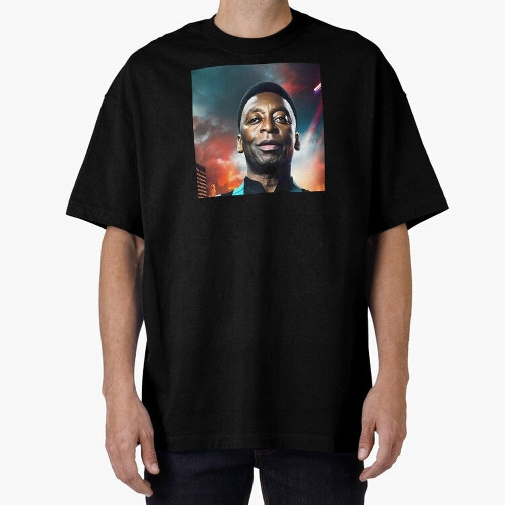 Pele Classic T-Shirt Celebrate FIFA World Cup 2026 Group Stage for Fans of Messi and Cristiano Ronaldo and Argentina, France and Brazil, Bringing Global Supporter Spirit, Legendary Goals, National Colors and Tournament Celebration; Ideal for Fans
