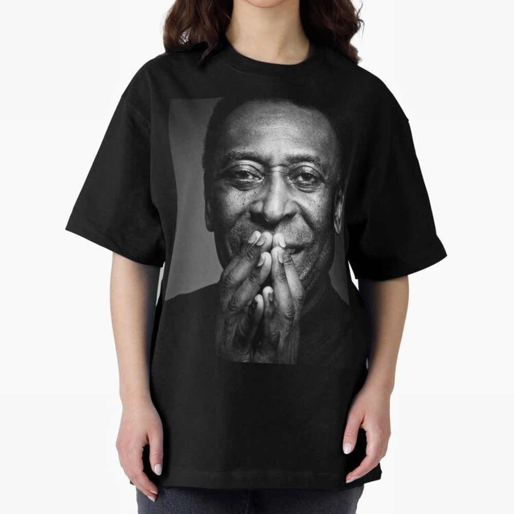 Pel¨¦ Classic T-Shirt Show Match Day Excitement for Global Football Passion for FIFA World Cup 2026 USA Canada Mexico, Celebrating Cristiano Ronaldo, Haaland and CR7, England, France and Netherlands, Sports Nostalgia, International Competition,