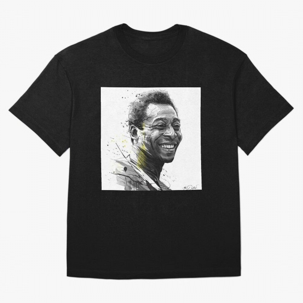 Pel¨¦ Classic T-Shirt Bring Stadium Energy to Global Football Passion for FIFA World Cup 2026 Group Stage, Connected to Neymar, Haaland and Cristiano Ronaldo, Brazil, Football Passion, Legendary Performances, Festival Vibes and Supporter Community;