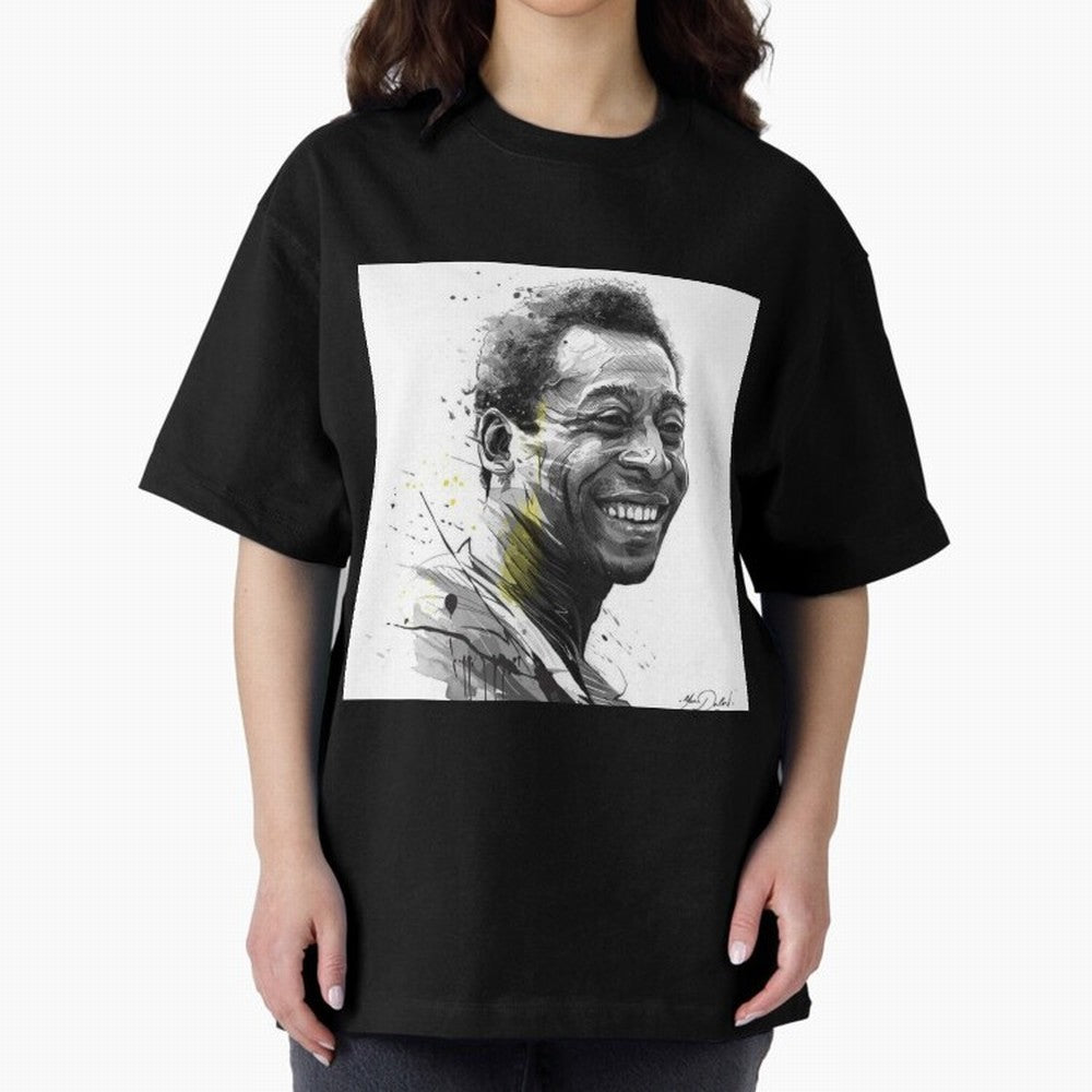 Pel¨¦ Classic T-Shirt Bring Stadium Energy to Global Football Passion for FIFA World Cup 2026 Group Stage, Connected to Neymar, Haaland and Cristiano Ronaldo, Brazil, Football Passion, Legendary Performances, Festival Vibes and Supporter Community;