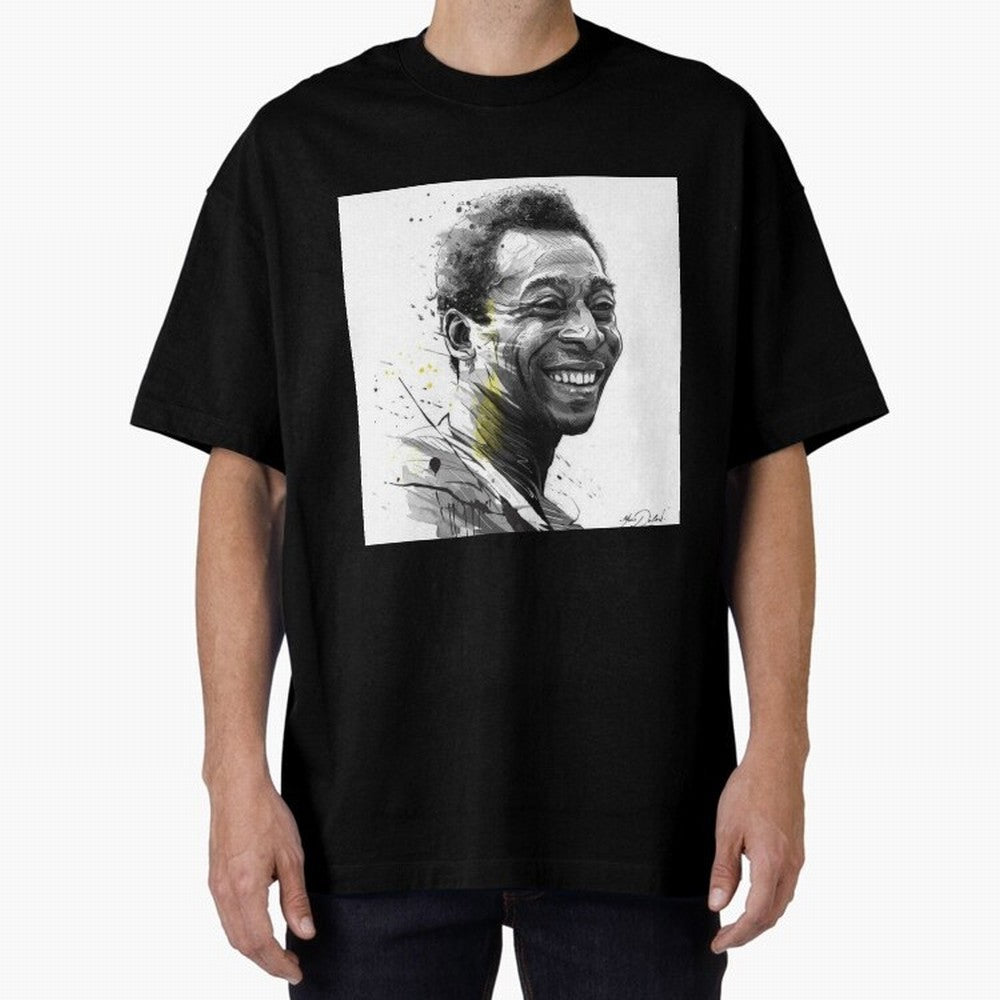 Pel¨¦ Classic T-Shirt Bring Stadium Energy to Global Football Passion for FIFA World Cup 2026 Group Stage, Connected to Neymar, Haaland and Cristiano Ronaldo, Brazil, Football Passion, Legendary Performances, Festival Vibes and Supporter Community;