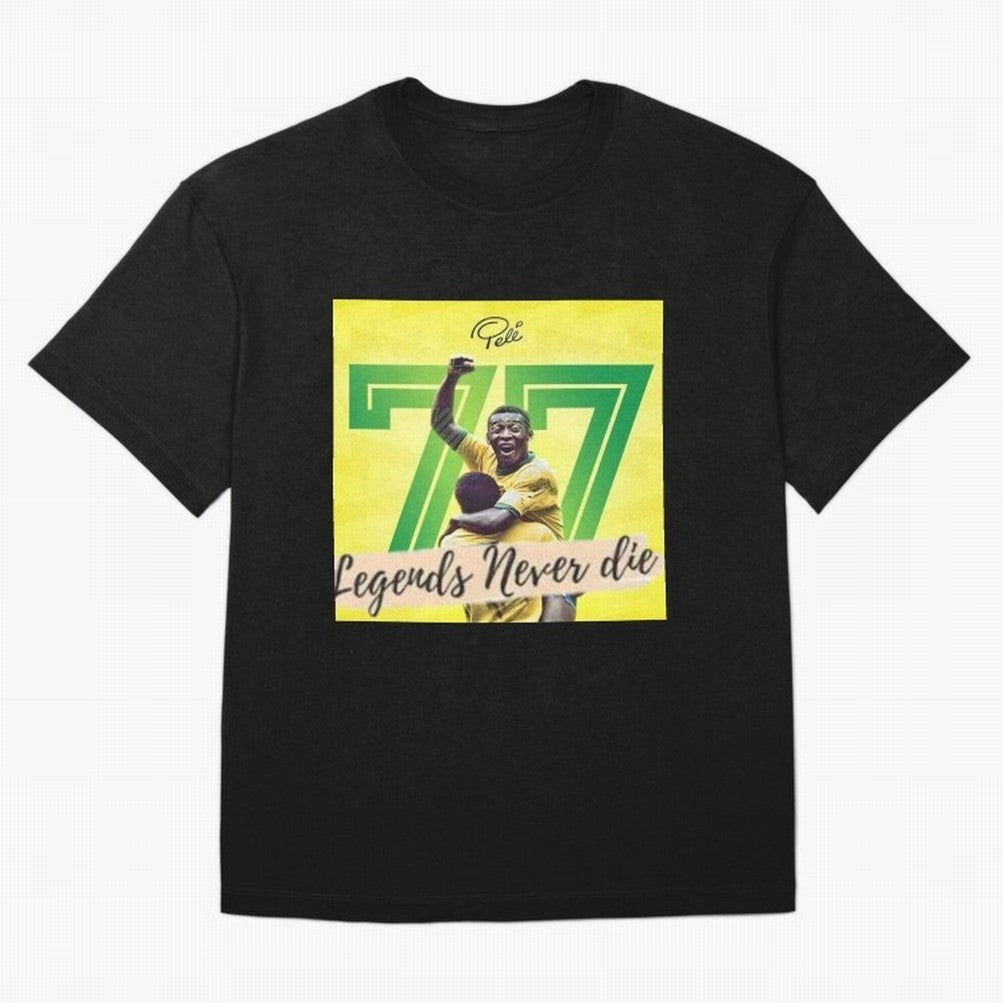 Signed Pele Shirt Classic T-Shirt Bring Bold Fan Energy to Match Day Hype around FIFA World Cup 2026, CR7 and Messi, England and Germany, Football Festival Excitement, Trophy Ambitions, Country Rivalries and Star Player Buzz; Created for Match Day