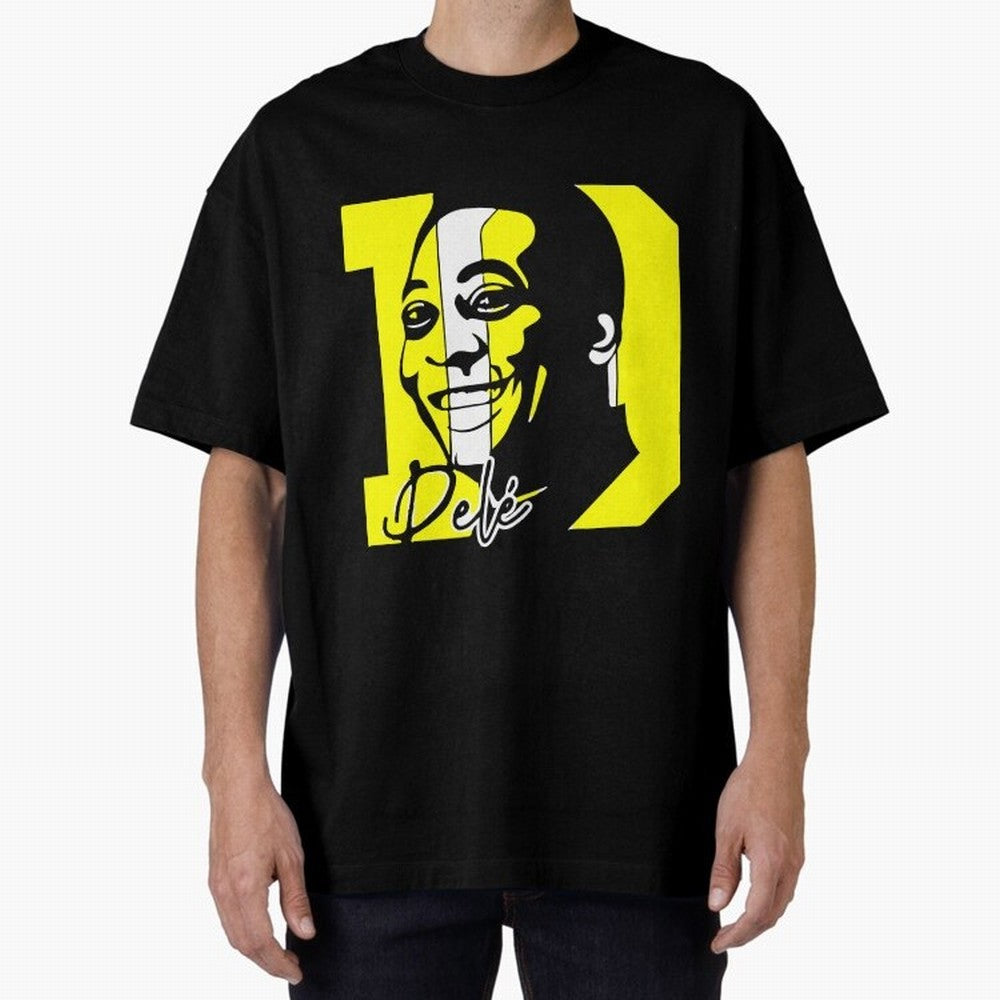 Pele Soccer Brazil Player, RIP Pele - pel¨¦ [HiSVG.CoM] Oversized T-Shirt Feel the Trophy Chase of the FIFA World Cup 2026 Group Stage Journey through Haaland and Mbappe Highlights, England, France and Netherlands Pride, Stadium Memories, Football