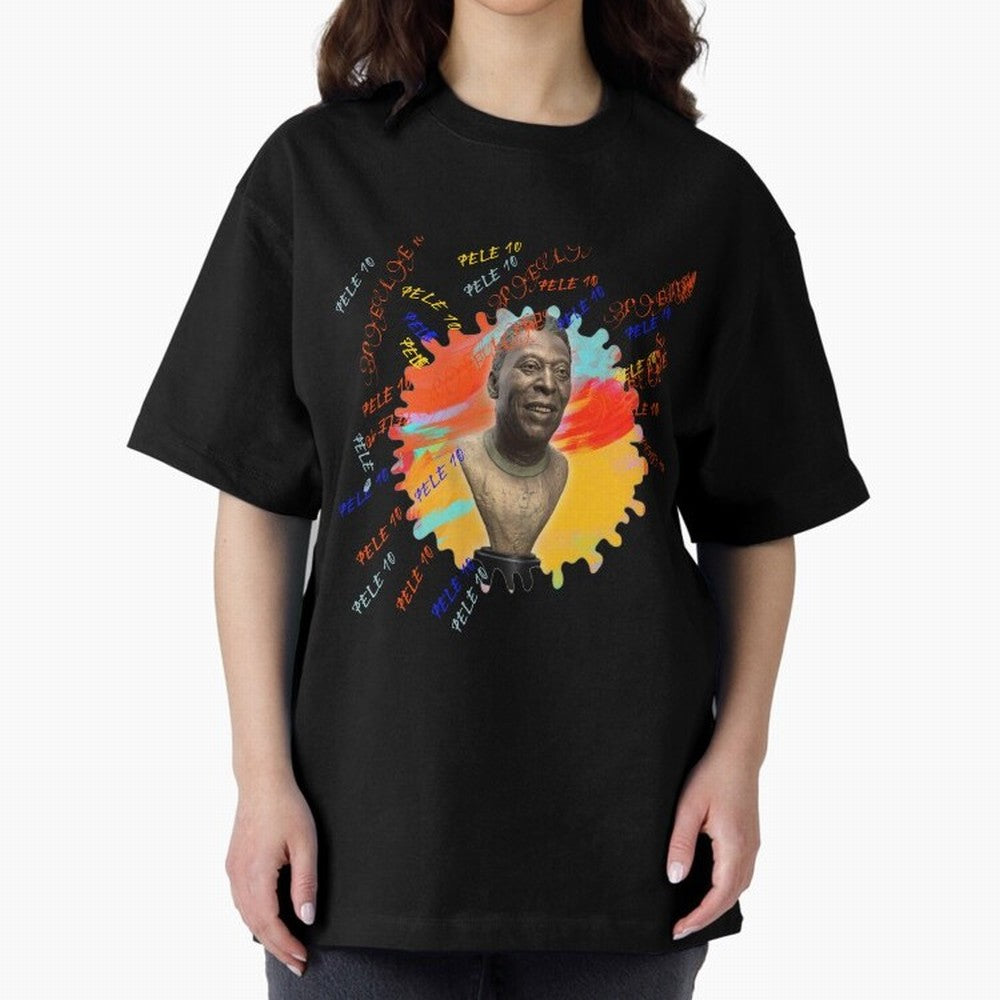 PELE 10 Classic T-Shirt Represent FIFA World Cup 2026 USA Canada Mexico with Cristiano Ronaldo, Germany Energy, Football Festival Excitement, Trophy Ambitions, Country Rivalries and Star Player Buzz; Perfect for Supporters Who Want Bold Football