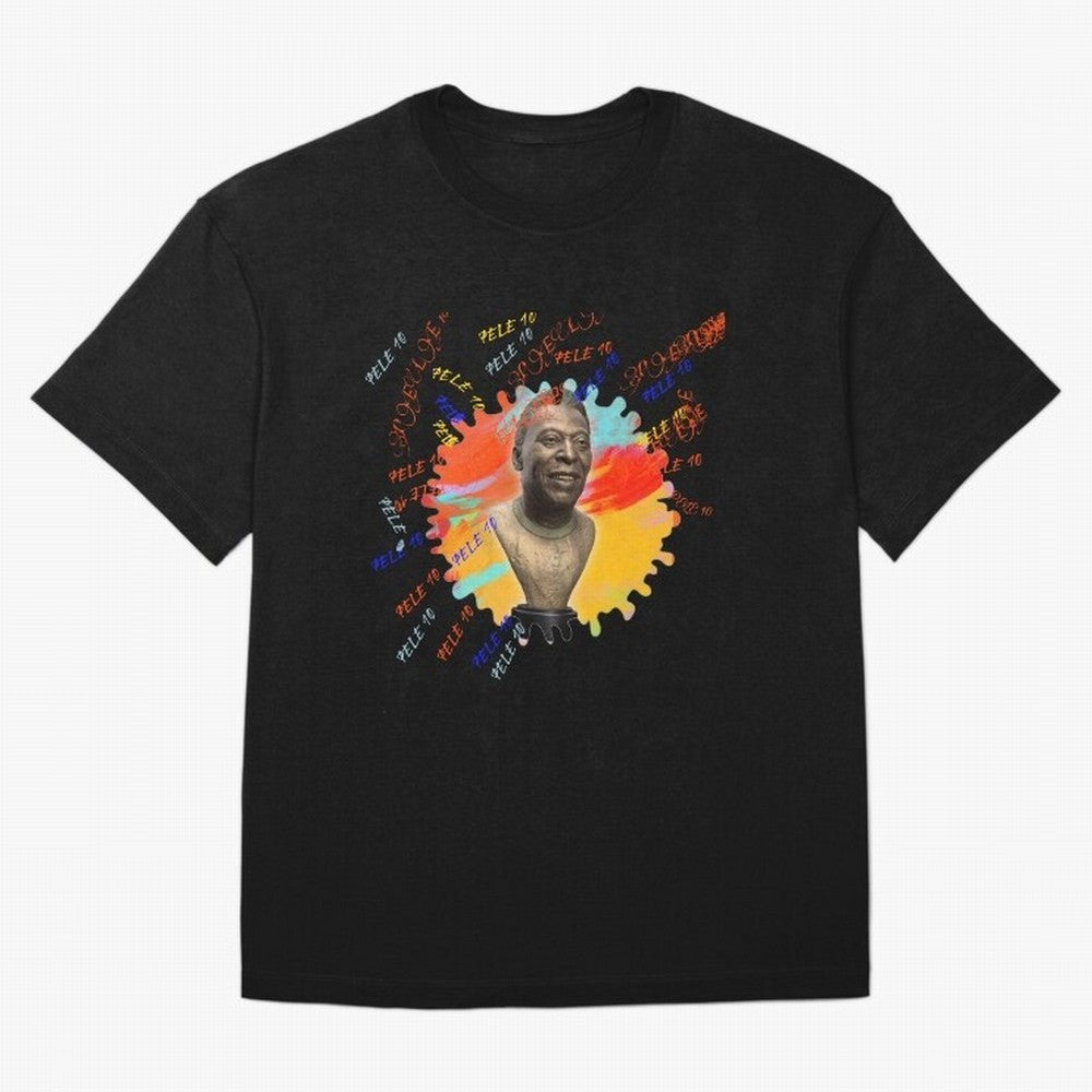 PELE 10 Classic T-Shirt Represent FIFA World Cup 2026 USA Canada Mexico with Cristiano Ronaldo, Germany Energy, Football Festival Excitement, Trophy Ambitions, Country Rivalries and Star Player Buzz; Perfect for Supporters Who Want Bold Football