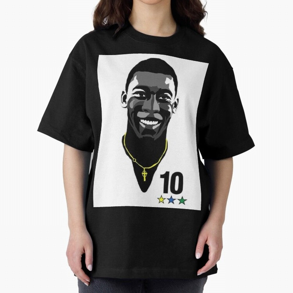 RIP the Great Pel¨¦ Classic T-Shirt Honor the Beautiful Game during Global Football Passion for FIFA World Cup 2026 Group Stage, Built around CR7, Portugal, Spain and Germany, Championship Spirit, Famous Goals, Roaring Crowds and International