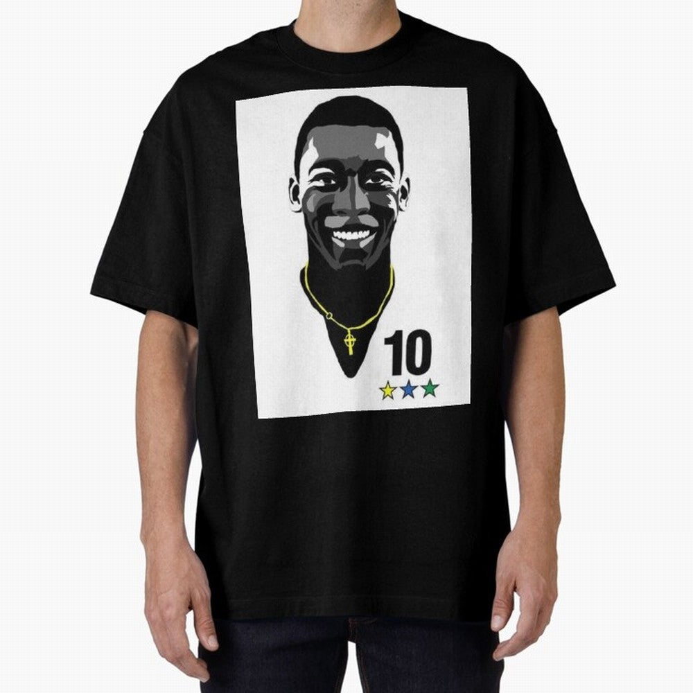 RIP the Great Pel¨¦ Classic T-Shirt Honor the Beautiful Game during Global Football Passion for FIFA World Cup 2026 Group Stage, Built around CR7, Portugal, Spain and Germany, Championship Spirit, Famous Goals, Roaring Crowds and International