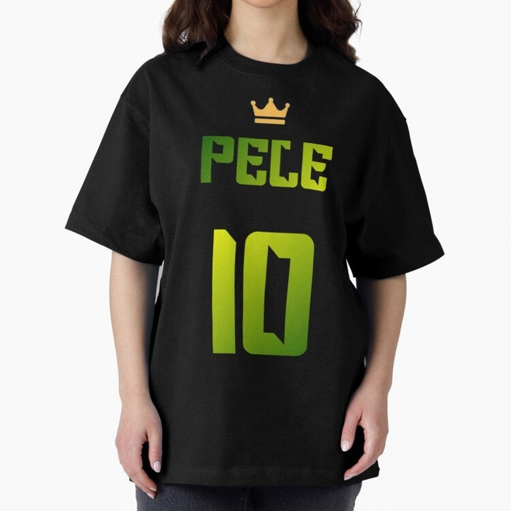 RIP Pel¨¦ Oversized T-Shirt Follow the Road to Global Football Passion for FIFA World Cup 2026, with Haaland and Mbappe, England, France and Netherlands, Supporter Pride, Iconic Celebrations, Legendary Names and Global Match Day Energy; Ideal for