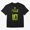 RIP Pel¨¦ Oversized T-Shirt Follow the Road to Global Football Passion for FIFA World Cup 2026, with Haaland and Mbappe, England, France and Netherlands, Supporter Pride, Iconic Celebrations, Legendary Names and Global Match Day Energy; Ideal for