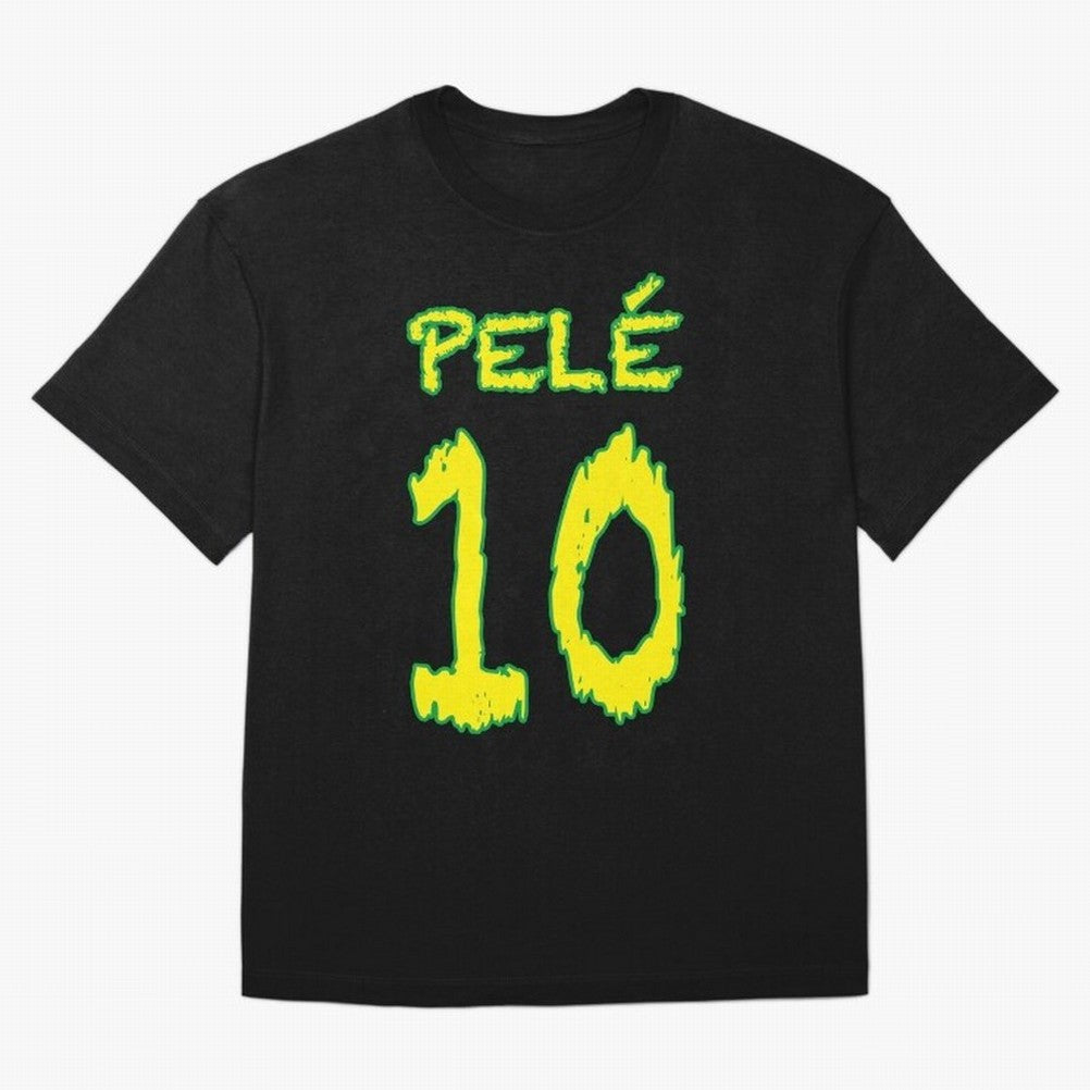 Pel¨¦ 10 Oversized T-Shirt Celebrate the Magic of the FIFA World Cup 2026 USA Canada Mexico Journey through CR7 Highlights, Spain and Netherlands Pride, Match Day Excitement, Supporter Culture, Golden Goals and Global Football Passion; Perfect for