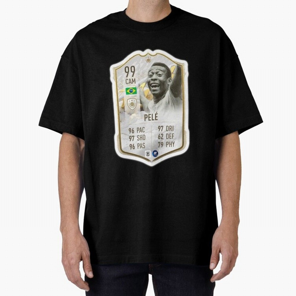 Pele Active T-Shirt Step into Match Day Hype around FIFA World Cup 2026, Cristiano Ronaldo, France and Portugal, Tournament Hype, Historic Matchups, Family Viewing Parties and Global Sports Pride; Made for Collectors Who Enjoy Iconic Players,