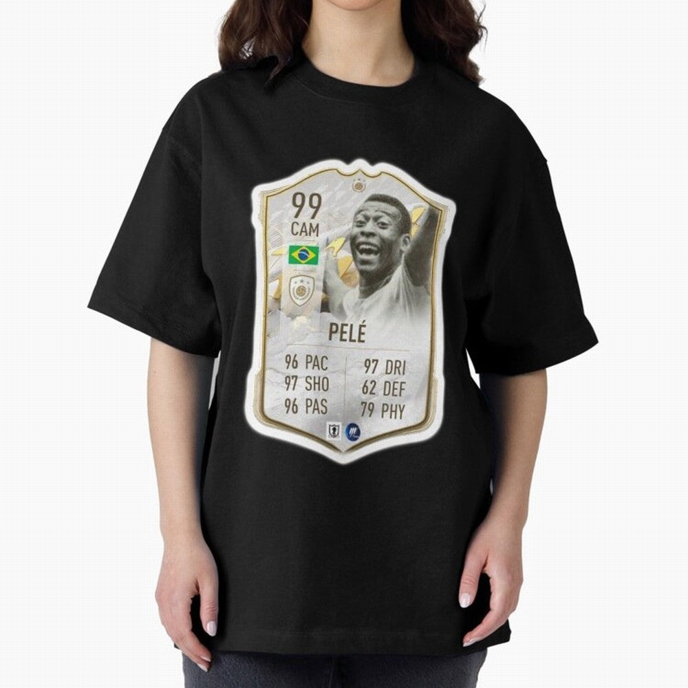 Pele Active T-Shirt Step into Match Day Hype around FIFA World Cup 2026, Cristiano Ronaldo, France and Portugal, Tournament Hype, Historic Matchups, Family Viewing Parties and Global Sports Pride; Made for Collectors Who Enjoy Iconic Players,