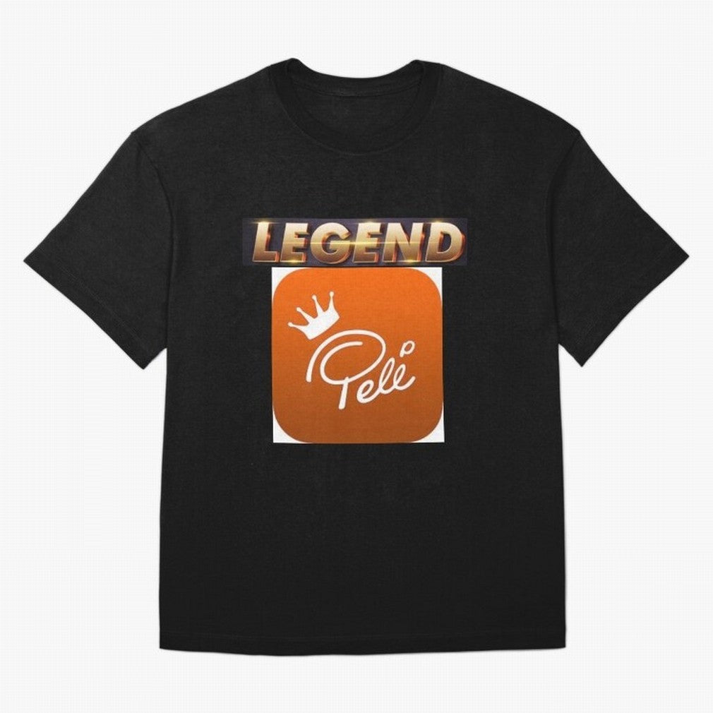 Signed Pele Shirt Oversized T-Shirt Show Your Love for the FIFA World Cup 2026 USA Canada Mexico Journey through CR7 and Messi Highlights, Portugal Pride, Football History, Final Match Energy, Crowd Noise and Once in a Lifetime Moments; Perfect for
