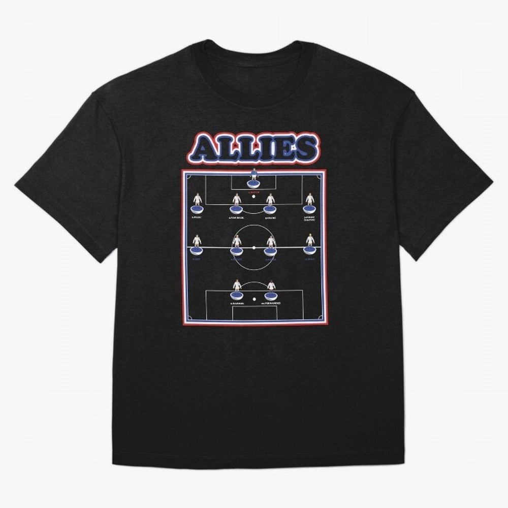 The Allies Team Line Up Oversized T-Shirt Treasure Match Day Hype around FIFA World Cup 2026, Haaland, England, France and Netherlands, Match Day Excitement, Supporter Culture, Golden Goals and Global Football Passion; Ideal for Passionate Fans Who