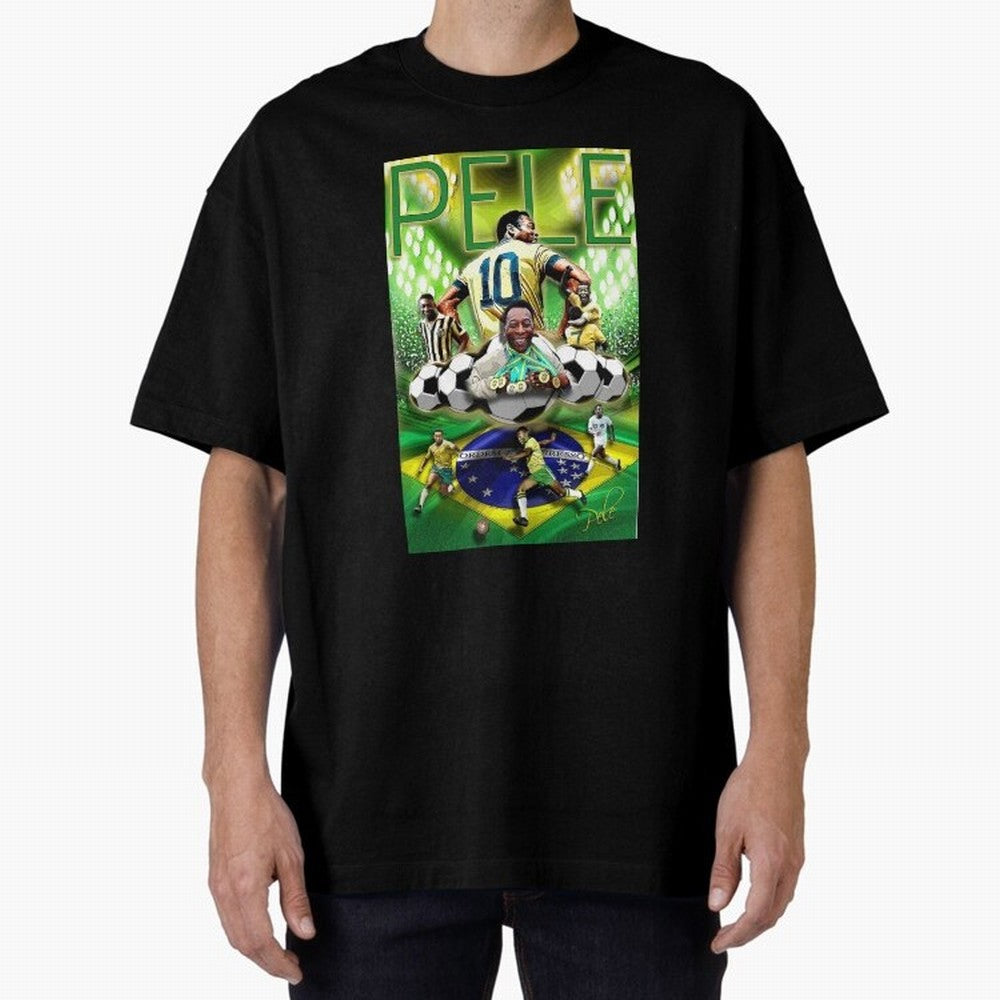 PELE Poster52 Essential T-Shirt Feel the Roar of Match Day Hype around FIFA World Cup 2026 Group Stage, CR7, France and Portugal, Stadium Memories, Football Loyalty, International Chants and Championship Tradition; Perfect for Supporters Who Want