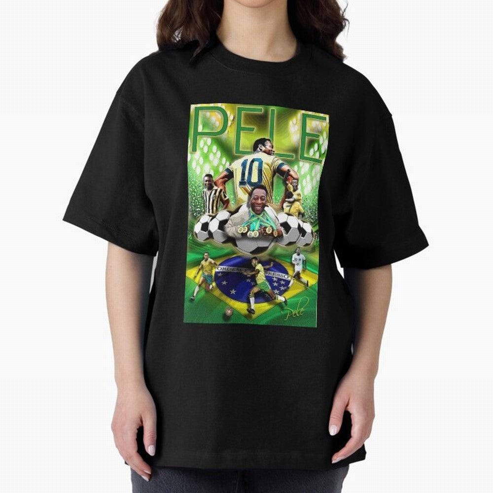 PELE Poster52 Essential T-Shirt Feel the Roar of Match Day Hype around FIFA World Cup 2026 Group Stage, CR7, France and Portugal, Stadium Memories, Football Loyalty, International Chants and Championship Tradition; Perfect for Supporters Who Want