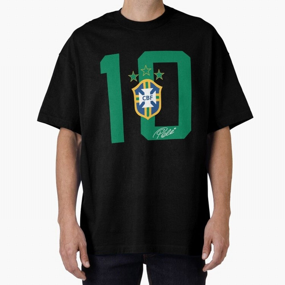 PELE 10 BR1 Classic T-Shirt Celebrate the Biggest Stage of FIFA World Cup 2026 USA Canada Mexico Featuring Mbappe and Neymar, Brazil Energy, Match Day Excitement, Supporter Culture, Golden Goals and Global Football Passion; Ideal for Fans Who