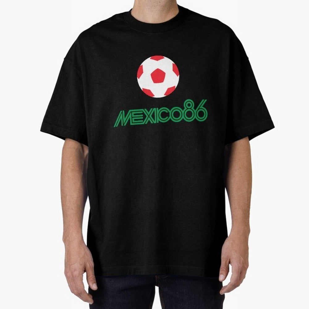 Mexico 86 World Cup Print8 Classic T-Shirt Feel International Energy from FIFA World Cup 2026 USA Canada Mexico Inspired by Messi, Germany Energy, Soccer Culture, Superstar Moments, National Team Dreams and Competitive Fire; Great for Supporters
