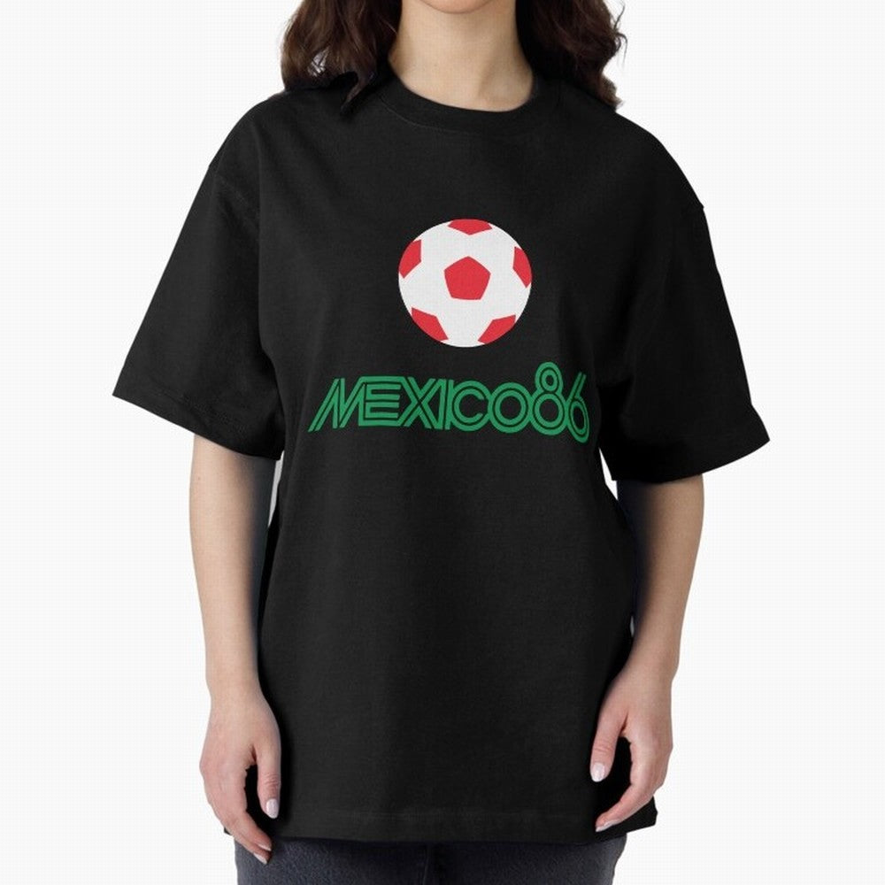 Mexico 86 World Cup Print8 Classic T-Shirt Feel International Energy from FIFA World Cup 2026 USA Canada Mexico Inspired by Messi, Germany Energy, Soccer Culture, Superstar Moments, National Team Dreams and Competitive Fire; Great for Supporters