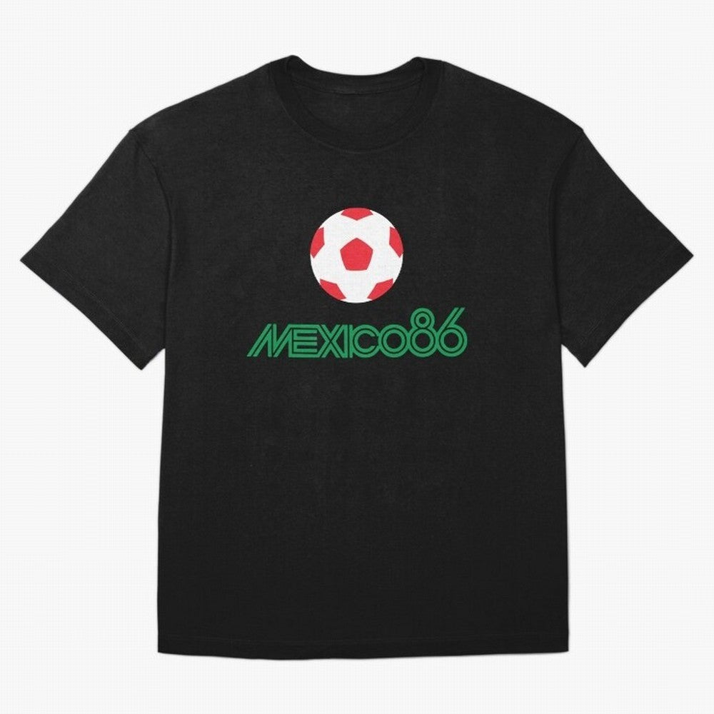 Mexico 86 World Cup Print8 Classic T-Shirt Feel International Energy from FIFA World Cup 2026 USA Canada Mexico Inspired by Messi, Germany Energy, Soccer Culture, Superstar Moments, National Team Dreams and Competitive Fire; Great for Supporters