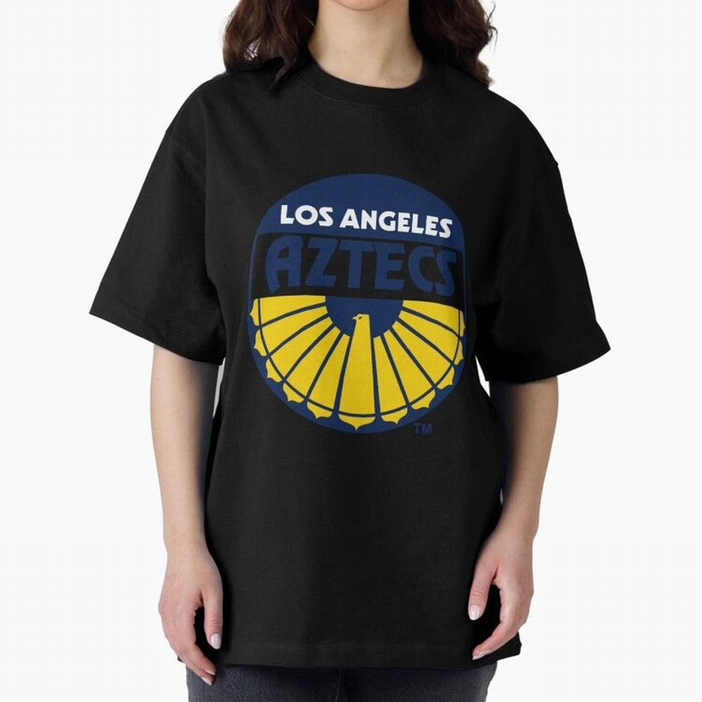 LA AZTECS200 Oversized T-Shirt Relive the Noise and Pride of the FIFA World Cup 2026 USA Canada Mexico Journey through Neymar Highlights, England Pride, Match Day Excitement, Supporter Culture, Golden Goals and Global Football Passion; Made for