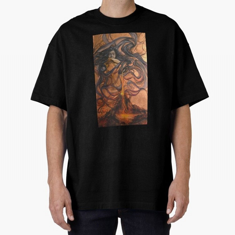 Pele Hawaiian Fire and Volcano Goddess painting Essential T-Shirt Follow Every Goal of FIFA World Cup 2026 Group Stage Spirit, Driven by England, France and Netherlands, Haaland, Sports Nostalgia, International Competition, Famous Players and