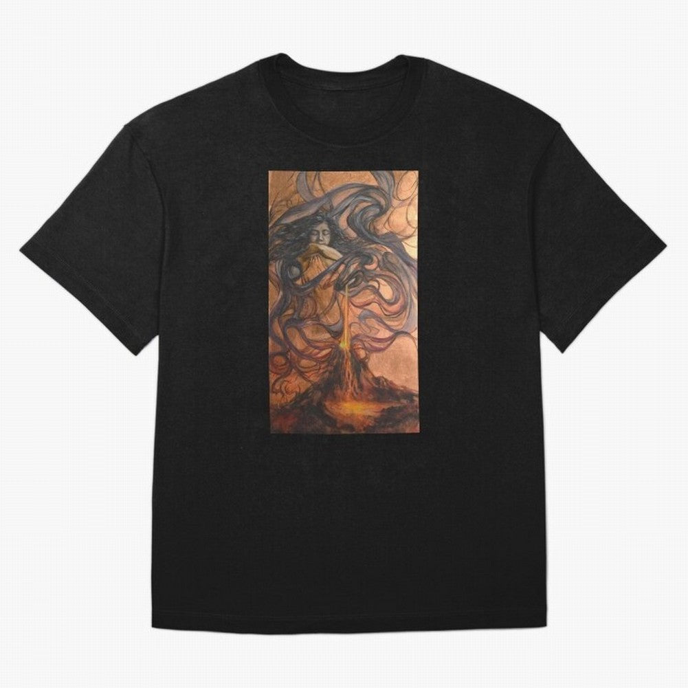Pele Hawaiian Fire and Volcano Goddess painting Essential T-Shirt Follow Every Goal of FIFA World Cup 2026 Group Stage Spirit, Driven by England, France and Netherlands, Haaland, Sports Nostalgia, International Competition, Famous Players and