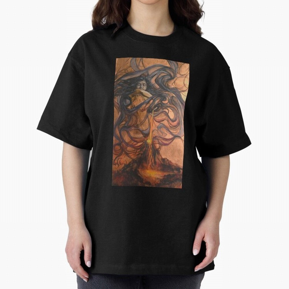 Pele Hawaiian Fire and Volcano Goddess painting Essential T-Shirt Follow Every Goal of FIFA World Cup 2026 Group Stage Spirit, Driven by England, France and Netherlands, Haaland, Sports Nostalgia, International Competition, Famous Players and
