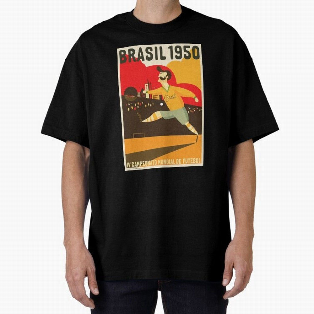 Brasil 1950 World Cup6 Essential T-Shirt Celebrate the Biggest Stage of the FIFA World Cup 2026 Journey through Mbappe and Neymar Highlights, Germany Pride, Worldwide Fan Energy, Dramatic Goals, Stadium Lights and Championship Celebrations; Perfect