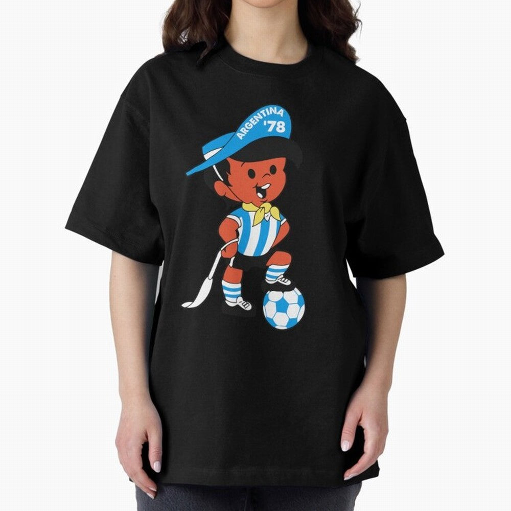Argentina 78 Mascot Print1 Essential T-Shirt Unlock FIFA World Cup 2026 USA Canada Mexico Spirit, Made for Portugal, Cristiano Ronaldo, Game Day Rituals, Football Legends, Country Pride and the Road to the Final; Ideal for Passionate Fans Who Love