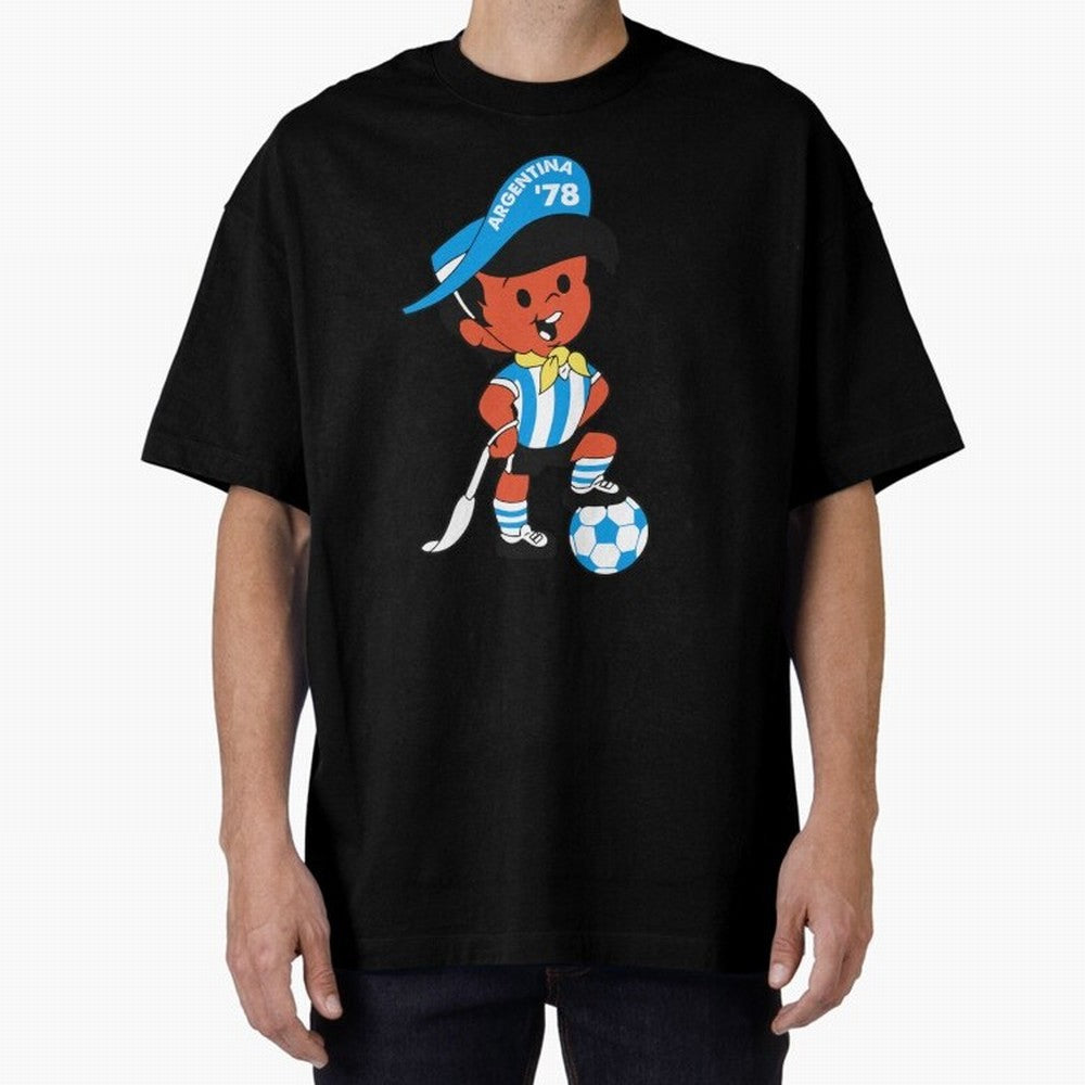 Argentina 78 Mascot Print1 Essential T-Shirt Unlock FIFA World Cup 2026 USA Canada Mexico Spirit, Made for Portugal, Cristiano Ronaldo, Game Day Rituals, Football Legends, Country Pride and the Road to the Final; Ideal for Passionate Fans Who Love