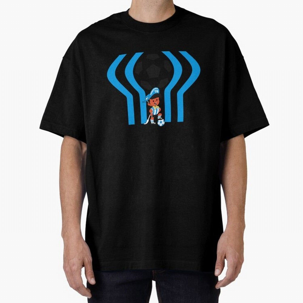Argentina 78 Mascot Print1 Essential T-Shirt Feel the FIFA World Cup 2026 USA Canada Mexico Journey through Cristiano Ronaldo, Haaland and CR7 Highlights, France and Portugal Pride, Soccer Culture, Superstar Moments, National Team Dreams and