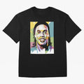 Ronaldinho Pop Art18 Classic T-Shirt Celebrate Global Football Passion for FIFA World Cup 2026 USA Canada Mexico, Filled with Messi and Cristiano Ronaldo, England, Championship Spirit, Famous Goals, Roaring Crowds and International Football Unity;