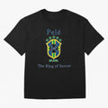 Pele king of soccer Essential T-Shirt Celebrate Football Heritage in FIFA World Cup 2026 Group Stage Inspired by Cristiano Ronaldo, Brazil, Portugal and Argentina Energy, Retro Football Energy, Iconic Rivalries, Trophy Chase Drama and Stadium