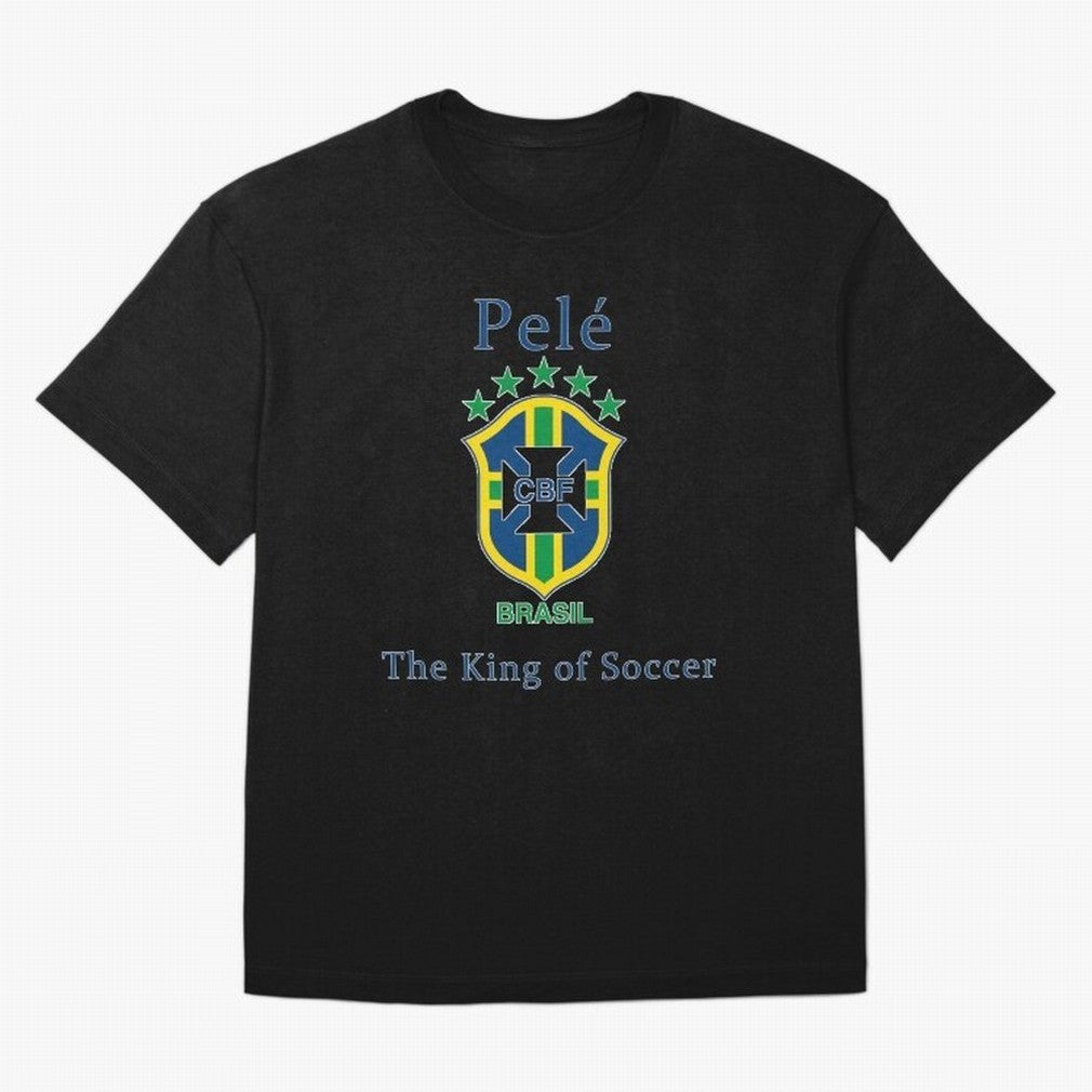 Pele king of soccer Essential T-Shirt Celebrate Football Heritage in FIFA World Cup 2026 Group Stage Inspired by Cristiano Ronaldo, Brazil, Portugal and Argentina Energy, Retro Football Energy, Iconic Rivalries, Trophy Chase Drama and Stadium