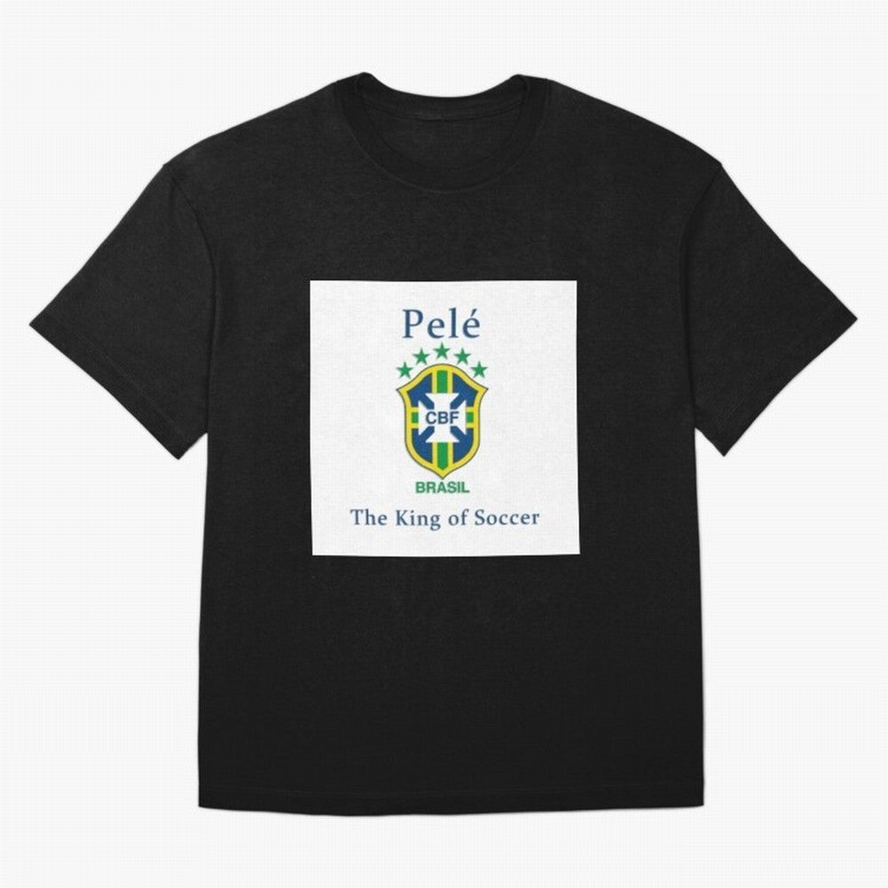 Football King Pele 1 Classic T-Shirt Bring a Champion Mindset to FIFA World Cup 2026 Spirit, Inspired by Brazil, Portugal and Argentina, Mbappe and Neymar, Football Festival Excitement, Trophy Ambitions, Country Rivalries and Star Player Buzz; Made