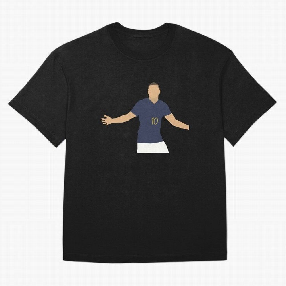 mbappe celebration Classic T-Shirt Support Your Favorite Stars during FIFA World Cup 2026 for Fans of Cristiano Ronaldo and Netherlands, Bringing Sports Nostalgia, International Competition, Famous Players and Unforgettable Victories; Ideal for