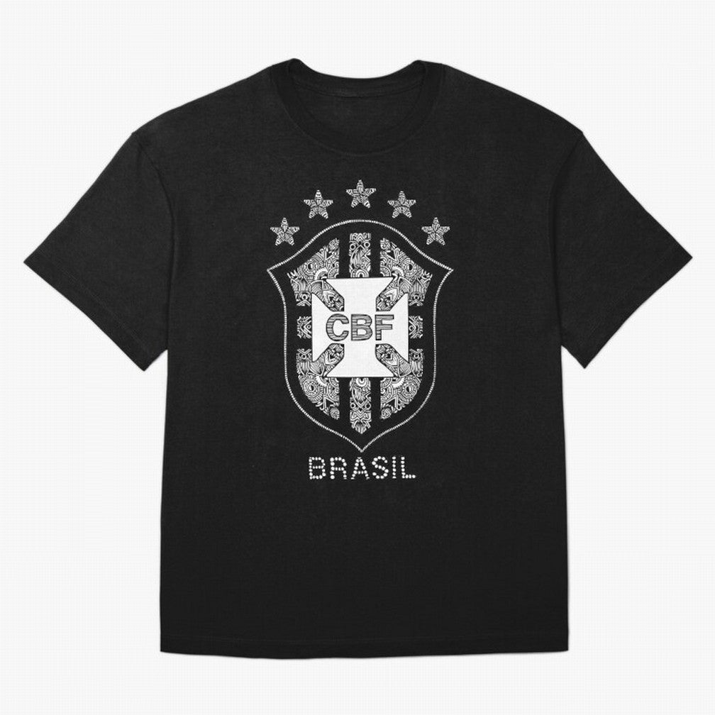 BRASIL NATIONAL FOOTBALL TEAM LOGO Oversized T-Shirt Stand Proud for FIFA World Cup 2026 Group Stage Highlighting Cristiano Ronaldo, Argentina, France and Brazil Energy, Soccer Culture, Superstar Moments, National Team Dreams and Competitive Fire;