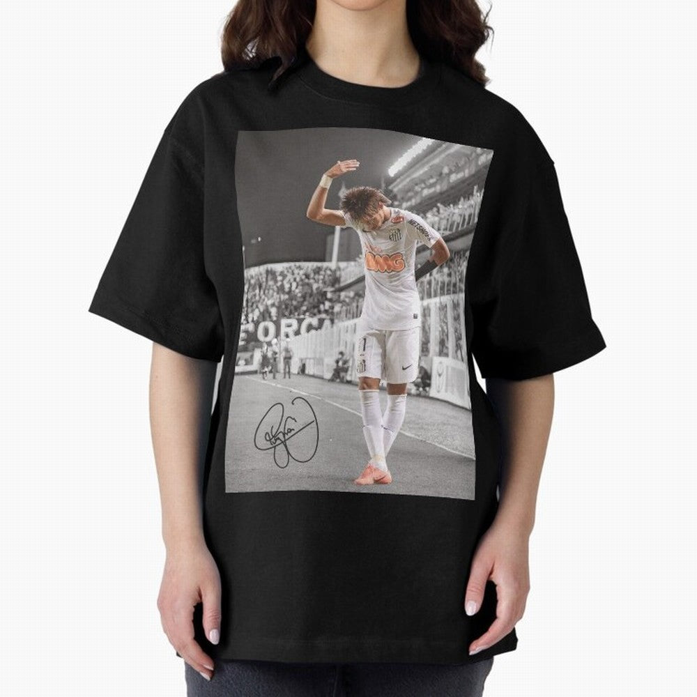 Neymar Premium T-Shirt Celebrate Supporters United by FIFA World Cup 2026 Connected to Mbappe, Netherlands Energy, Classic Soccer Heritage, Championship Pressure, Fan Loyalty and International Pride; Made for Die Hard Supporters, Soccer Lovers,