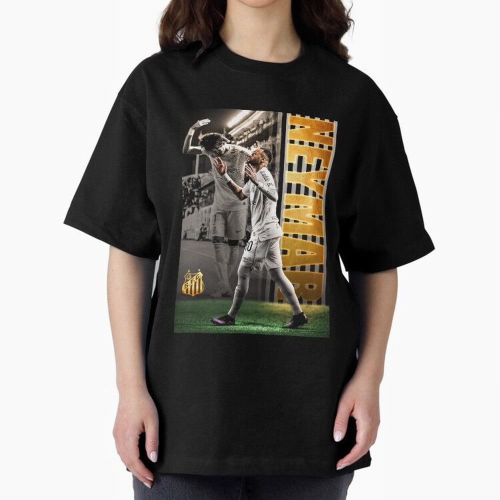 Neymar - Back Home Premium T-Shirt Join the Countdown to Global Football Passion for FIFA World Cup 2026 Group Stage, Connected to Haaland, Argentina and Brazil, Football History, Final Match Energy, Crowd Noise and Once in a Lifetime Moments;